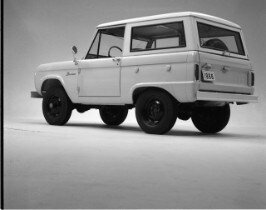 1966 Ford Bronco in Studio